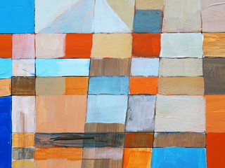Fototapeta premium a detail from an abstract painting
