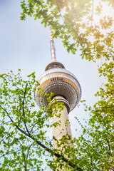Berliner Fernsehturm view in Berlin, Germany © Sergey Novikov