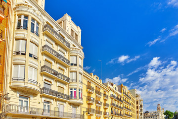 Fototapeta premium Cityscape of Valencia, Catalonia, Spain.