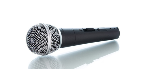 microphone without cable isolated