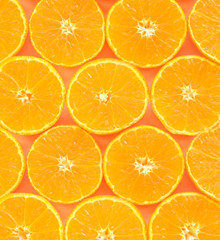 Healthy food, background. Orange