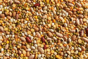 Legumes texture