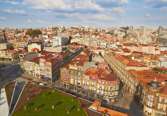 Fototapeta na wymiar The historic centre of Porto