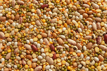 Legumes texture
