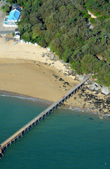 estacade plage des dames aérien