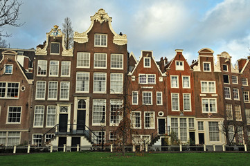 Fototapeta premium Amsterdam, il Beginenhof - Olanda