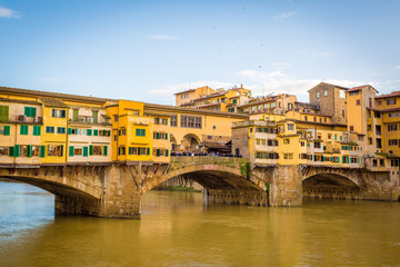 Obraz premium Ponte Vecchio, Florencja, Włochy
