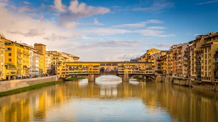 Fotobehang Ponte Vecchio Ponte Vecchio, Florence, Italië