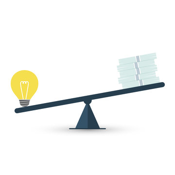 Fototapeta Value of idea