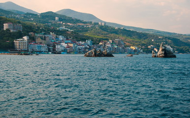 Fototapeta premium Black Sea coast in Crimea