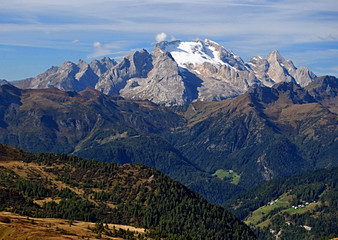 highest peak of Dolomites mountains