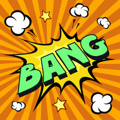 bang comic explosion