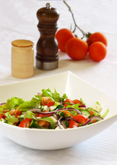Side dish with vegetable