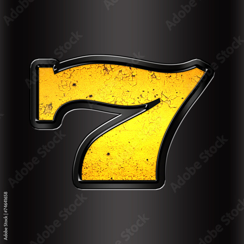 "Siete" Stock photo and royalty-free images on Fotolia.com - Pic 74641658