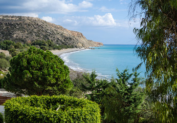 Pissouri bay in Cyprus
