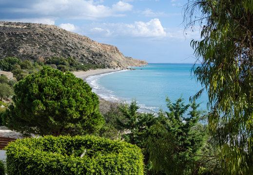 Pissouri bay in Cyprus