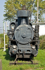 Obraz premium Old steam train