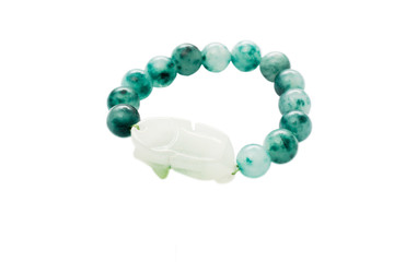 green jade bracelet