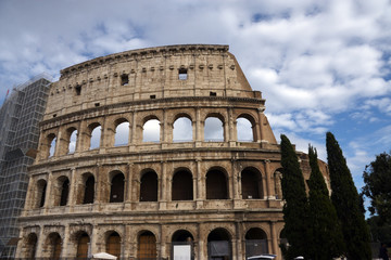 Fototapeta premium View of the Coliseum in Rome