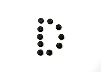 button letter
