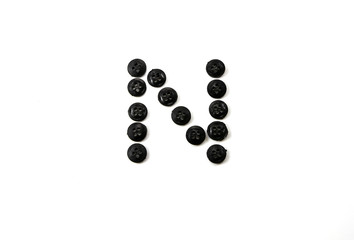 button letter