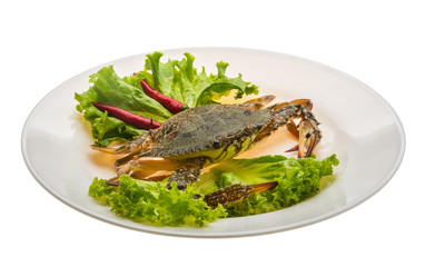 Raw crab
