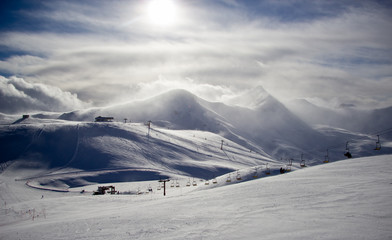 winter time in Alps