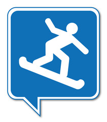 Logo ski. Snowboard.