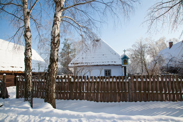 Winter in the village