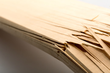 Broken wood