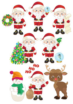 Small Santa Claus Collection