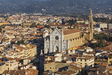 Fototapeta na wymiar Basilica of Santa - Croce