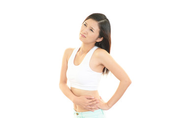 疲れた女性