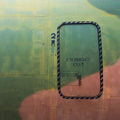 Airplane emergency exit