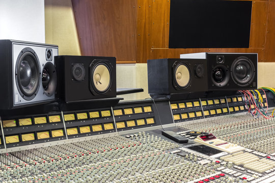 A professional studio for mixing and recording