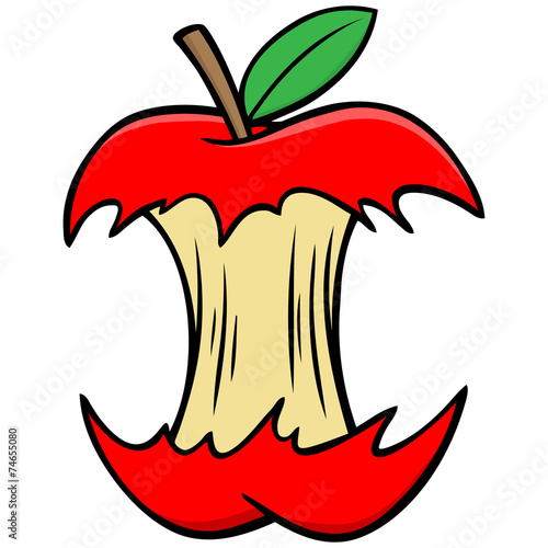 "Apple Core" Stock image and royaltyfree vector files on