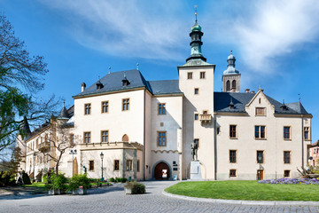 Naklejka premium mint Italian Court (UNESCO) Kutna Hora, Czech republic