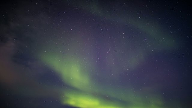 Northern Lights in the Arctic sky