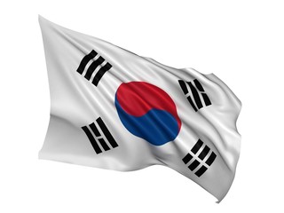 flag of South Korea