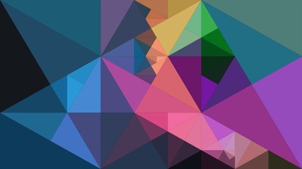 Fototapeta premium Abstract Background Of Triangles