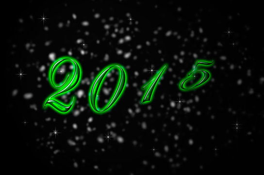 background New year 2015