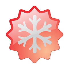 Snowflake icon clipart