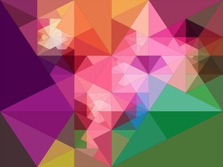 Abstract Background Of Triangles