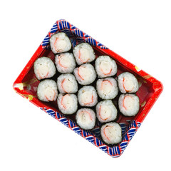 Sushi isolated