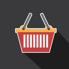 Vector of Shopping basket