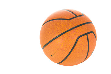 Fototapeta premium Basketball ball isolated on a white background
