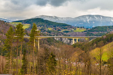 Autobahnbrücke Schottwien