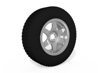Obraz premium Car wheel