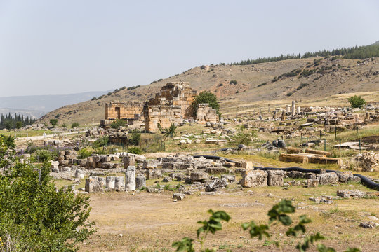 Hierapolis. The ruins of the ancient city (UNESCO list)