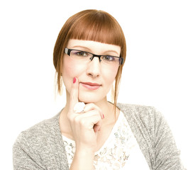 Junge, hübsche Frau